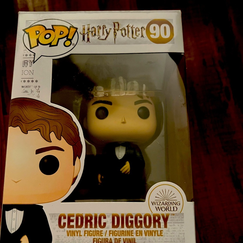 Cedric Diggory 90 from Harry Potter Funko Pop